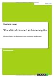 Une Affaire De Femmes Als Erinnerungsfilm (German Edition)